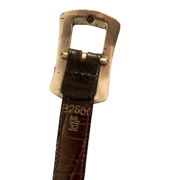 Women’s—Brighton Reversible Black And Brown Belt. Silver Detailing And Buckle. - Picture 11 of 13